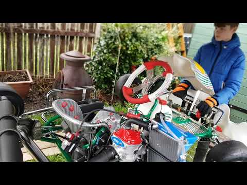 💨🏎Just started the new Rotax Junior Max engine up for the first time - 👉awesome😀 - #shorts