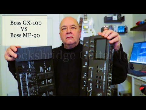 BOSS GX-100 vs ME-90 Tone Comparison