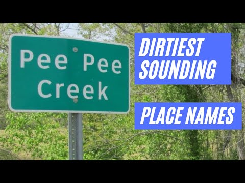 9 Dirtiest Sounding Place Names In America!!