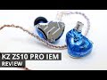 KZ ZS10 Pro - 4BA+1DD Hybrid 10 Units IEM REVIEW