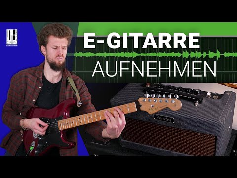 Rock Musikproduktion mit Cubase 11 Lek. 07 | E-Gitarre aufnehmen