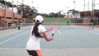 Laura Lopez Tennis Player Colombia Spring 2015