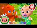 Baby Animal Bubbles Happy You Know It CoComelon JJ S Animal Time Animal Songs For Kids