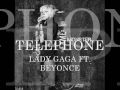 LADY GAGA FT. BEYONCE - TELEPHONE (LYRICS ...