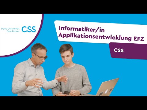 Werde Informatiker/-in Applikationsentwicklung EFZ bei der CSS