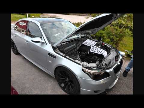 Installing K&N Typhoon Dual Air Intake System on BMW M5 E60