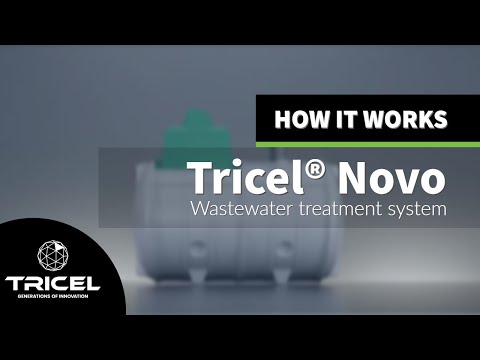 How a Tricel Novo wastewater treatment system works