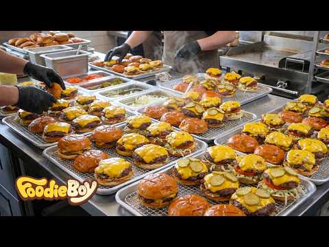 TOP 10! Ultimate Handmade Burgers Compilation