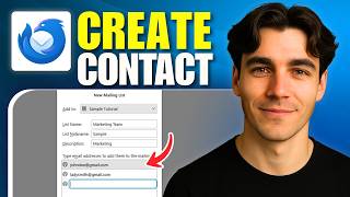 How To Create Contact Group In Thunderbird (Tutorial 2026)