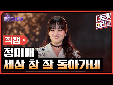[세로직캠]정미애¸ 세상 참 잘 돌아가네 | 트롯쇼 240318