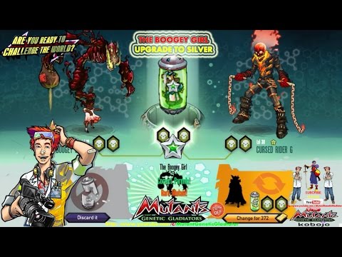 Mutant Genetic Gladiator - The Boogey Girl Silver Cross Breed