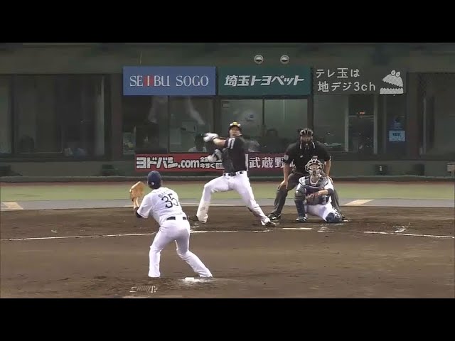 【3回表】逆方向へ怪物の一振り!! ホークス・柳田 勝ち越しのソロHR!! 2015/6/23 L-H