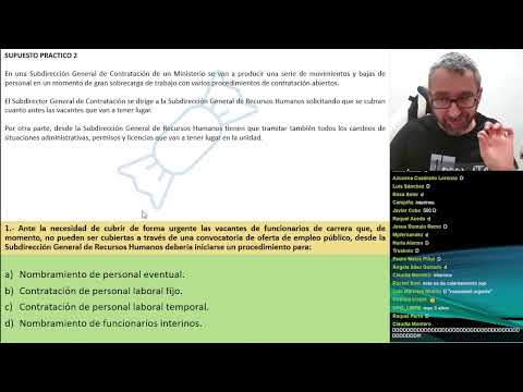 40.- Supuesto práctico 2/3 - AGE C1 Promo Interna 2014 | Personal