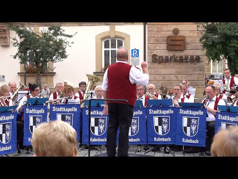 Stadtkapelle Kulmbach  "Kaiserjägermarsch"  Platzkonzert 24.07.2025