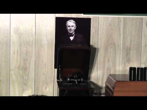 Edison blue amberol cylinder 4703 - Mexican Kisses by the Imperial Marimba Band