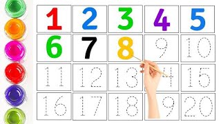 Counting 1 To 20 | गिनती 1 से 20 तक | 1 To 100 Number | 1 To 10 Spelling | 1 To 20 Counting
