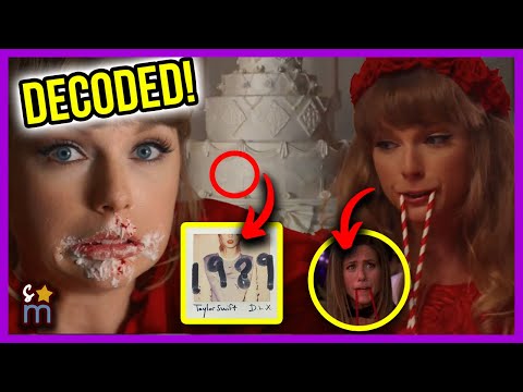 DECODING Taylor Swift "I Bet You Think About Me" Music Video - Easter Eggs, References