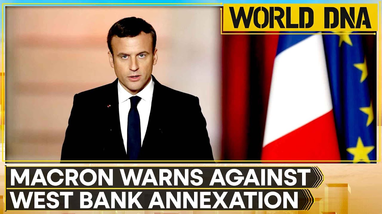 French President Macron Vows to Help Palestine Create Constitution | WORLD DNA