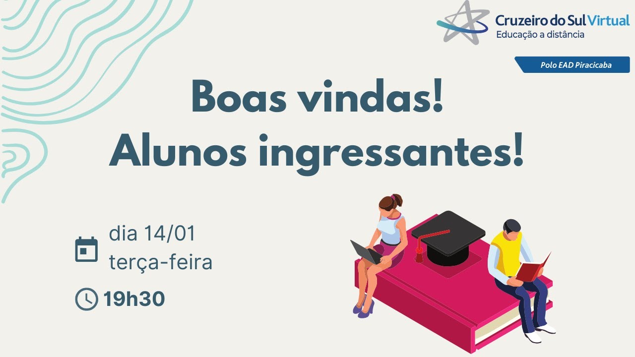 Web Aula de boas vindas para alunos ingressantes!