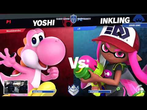 SLU Smash Ultimate Weekly #3 WeebleWobs (Yoshi) vs Colorondo8 (Inkling) Losers Semis