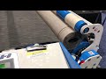 The Accu-Cut Q-9 Model Automatically Correcting A Coned Roll 🎉