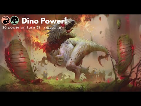 20 Power on Turn 3! | Gruul Imperiosaur | Historic MTG Gameplay