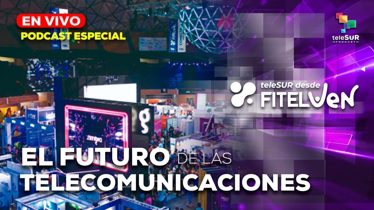 #ENVIVO| Impulso de la Revolución Digital. TeleSUR Podcast en la #FITELVEN2025