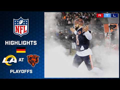 Los Angeles Rams at Chicago Bears | 🇩🇪 NFL-Playoffs-Highlights | RTL Sport
