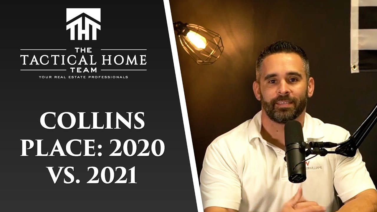 Comparing 2020 to 2021 in Collins Place