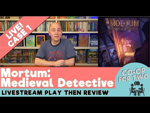 Mortum: Medieval Detective - Case 1 - Livestream playthrough then review