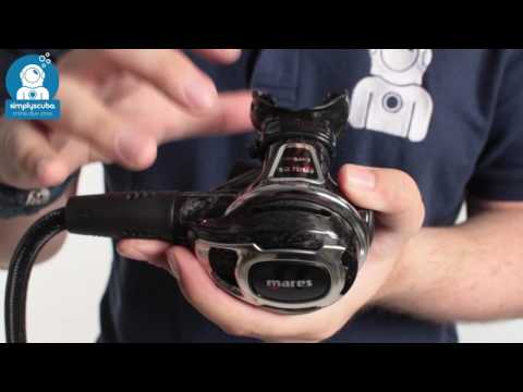 Mares Carbon 52 Regulator - www.simplyscuba.com