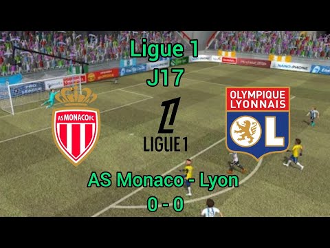 Pro League Soccer/ As Monaco - Olympique Lyonnais/ Ligue 1 J17