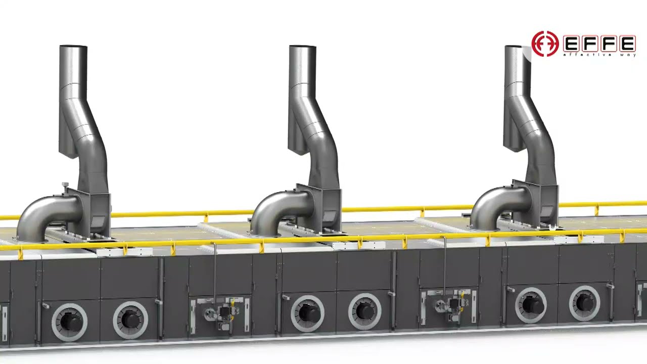 EFFE Stenter Machine - MACHINE OVERVIEW and FEATURES