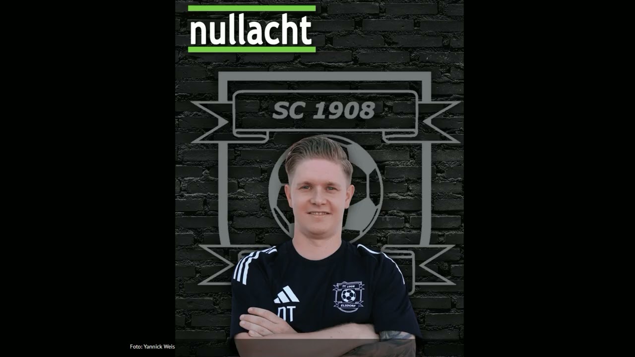  Dustin Tesch – Trainer SC Elsdorf – als Aufsteiger zu Gast in Breinig. Auswärtssieg mit 7 Toren 
