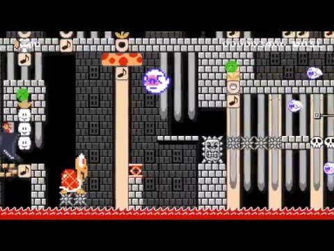 ♪Mario Kart 8♪ (KEEP RUNNING) - Super Mario Maker