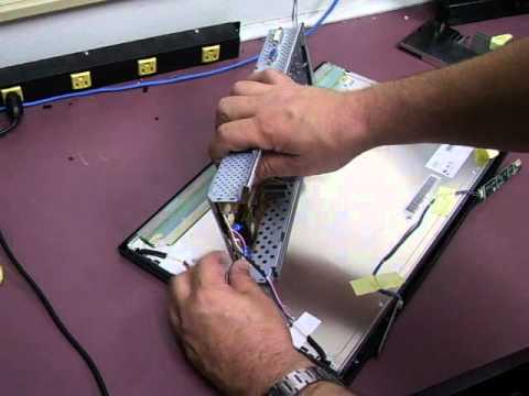 Repairing an LG L196WTQ-BF LCD monitor - Part 3 reassembly