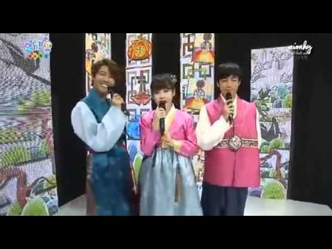 [HD] 130210 MC Kwanghee&Lee Hyunwoo IU&cut 4 @ Inkigayo