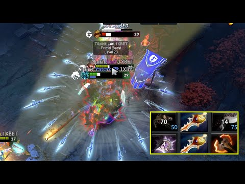 DOUBLE RAPIER Yatoro Phantom Assassin Deleting Evil Geniuses | The International 2023 | DOTA 2