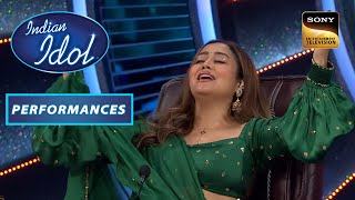 Indian Idol Season 13 | Rishi के 'Deva Deva' Performance में खो गई Neha Kakkar  | Performances