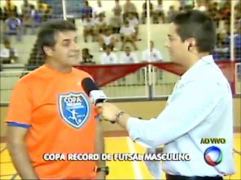Link ao vivo SP Record - Abertura da Copa Record de Futsal Masculino 2013