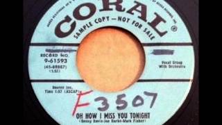 Goofers - Oh How I Miss You Tonight (Coral 61502) 1956