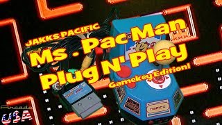 Jakks Pacific MS Pac Man Plug N Play   GameKey Edition!