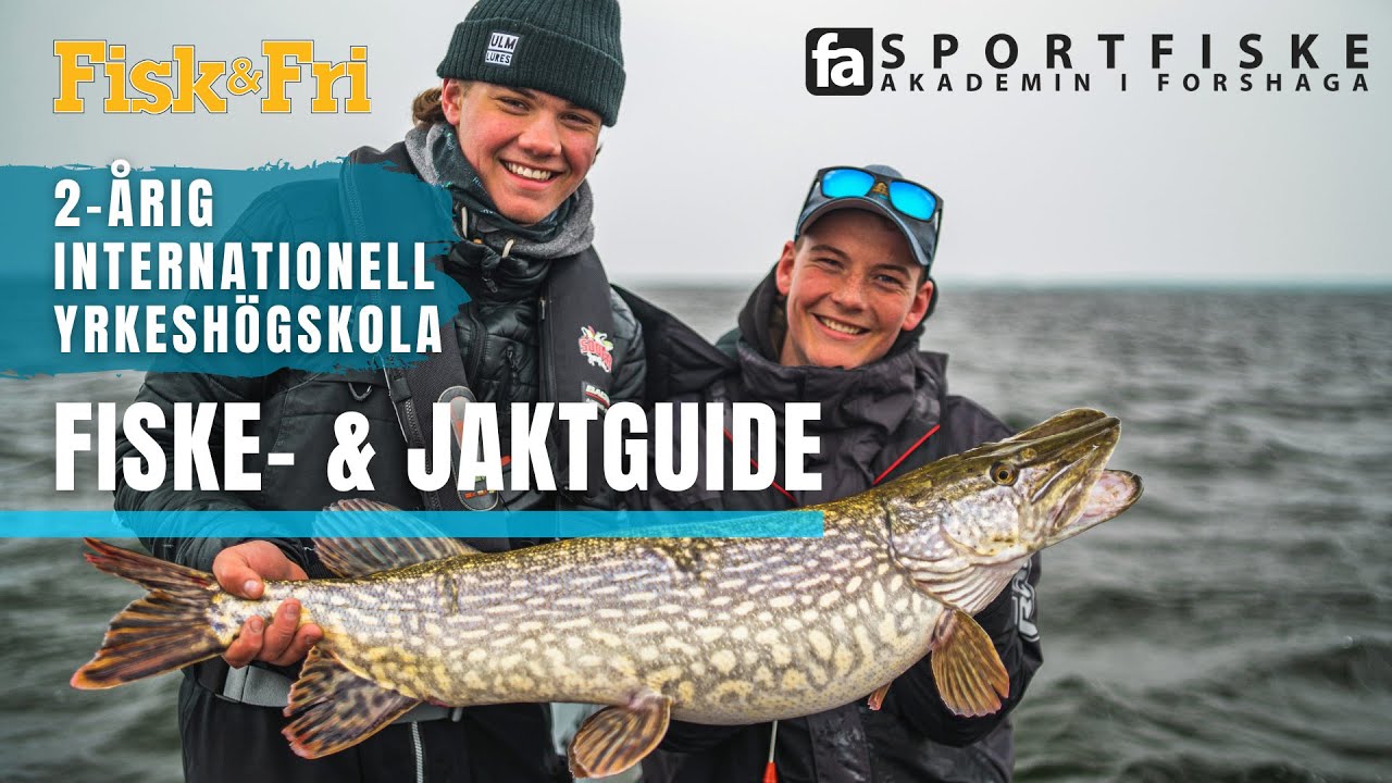 NY VIDEO: SKAB EN KARRIERE I SPORTSFISKERBRANCHEN – LÆS PÅ FORSHAGA AKADEMIN