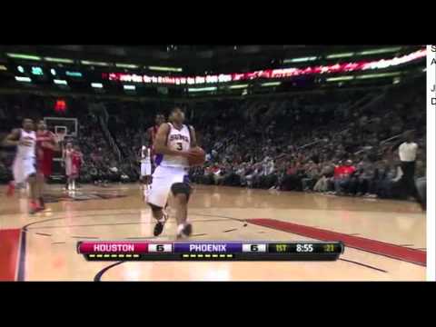 Jared Dudley -- Dunk or No Dunk? (Suns vs. Rockets. March 19, 2012)