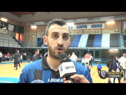 Latina c5 vs Real Rieti - Interviste: CAIO J  -  L. MAINA