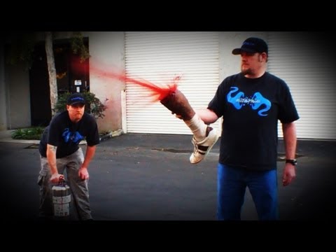 How To Spray Fake Blood By Special Effects Pros