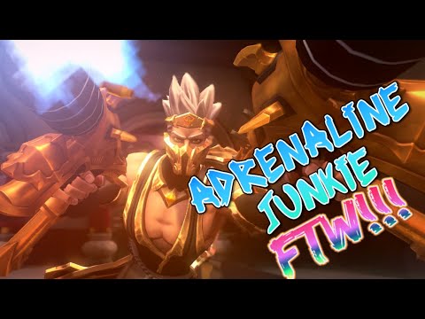 ADRENALINE JUNKIE FTW!!! - KOGA GAMEPLAY - PALADINS AND CHILL