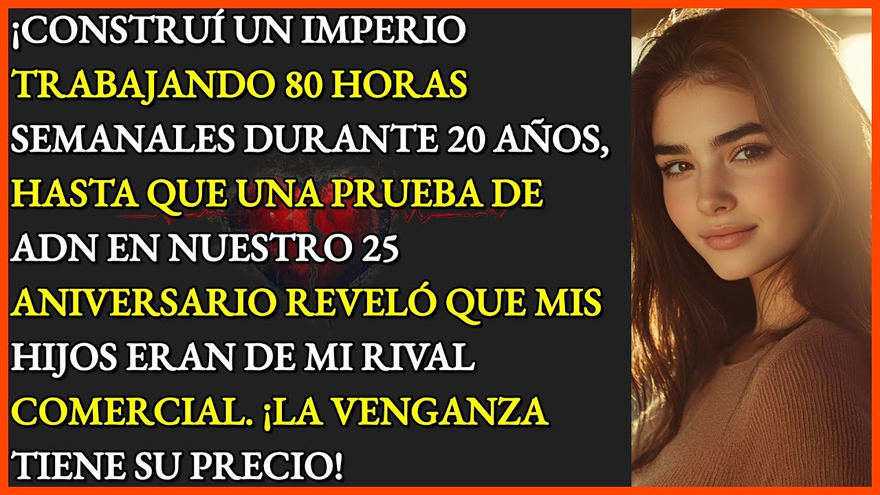 Prueba De ADN En El 25 Aniversario Revela Que Mis Hijos Son De Mi Rival De Negocios.