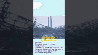 英語歌詞 和訳 #HIROSHIMA Gary Moore ゲイリー・ムーアの #広島長崎 ソング 縦動画 Full version #原爆の日
