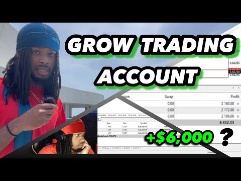 What It Takes To Grow Your Trading Account While Working A Job | Live Trading (AUDUSD)